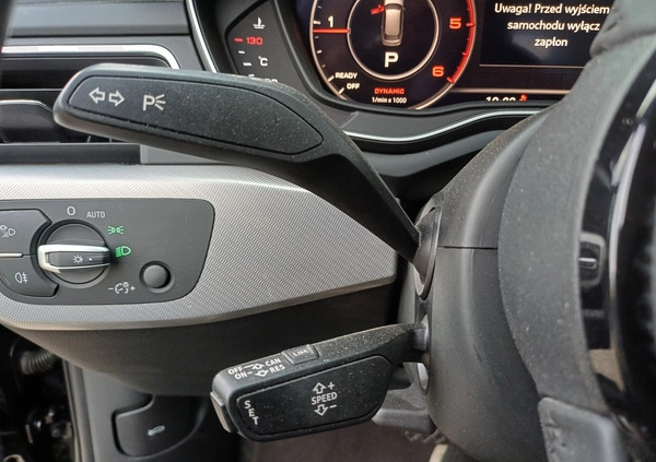 Audi A4 cena 109900 przebieg: 58000, rok produkcji 2019 z Gostyń małe 704